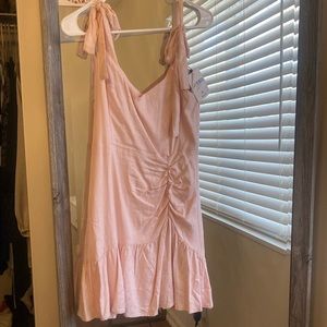 Woven Dress from Forever 21 in light pink